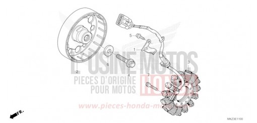 GENERATRICE CBR600R3R de 2024